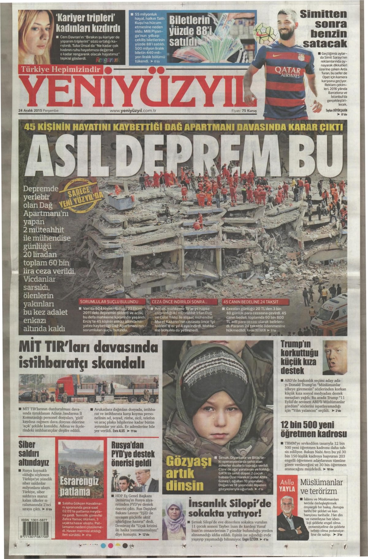 Gazeteler bugün ne yazdı? - 16