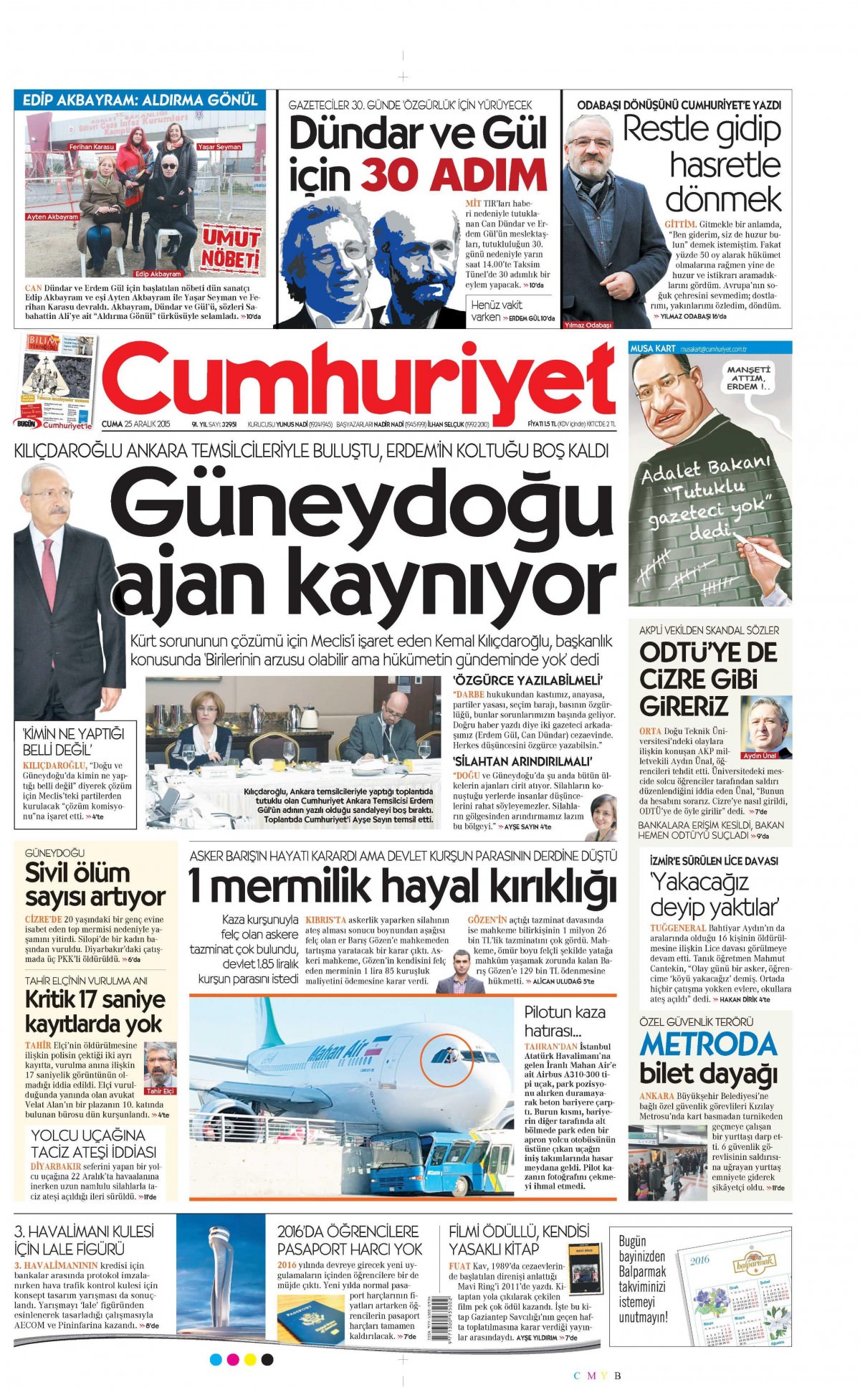 Gazeteler bugün ne yazdı? - 724