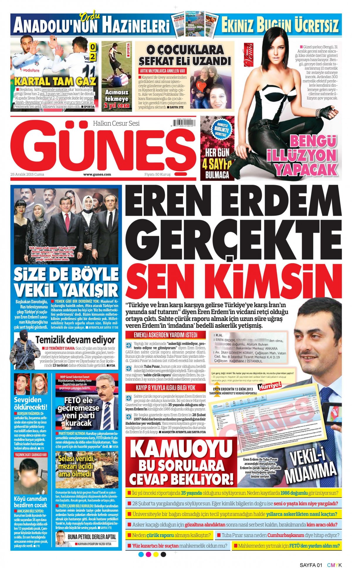 Gazeteler bugün ne yazdı? - 638