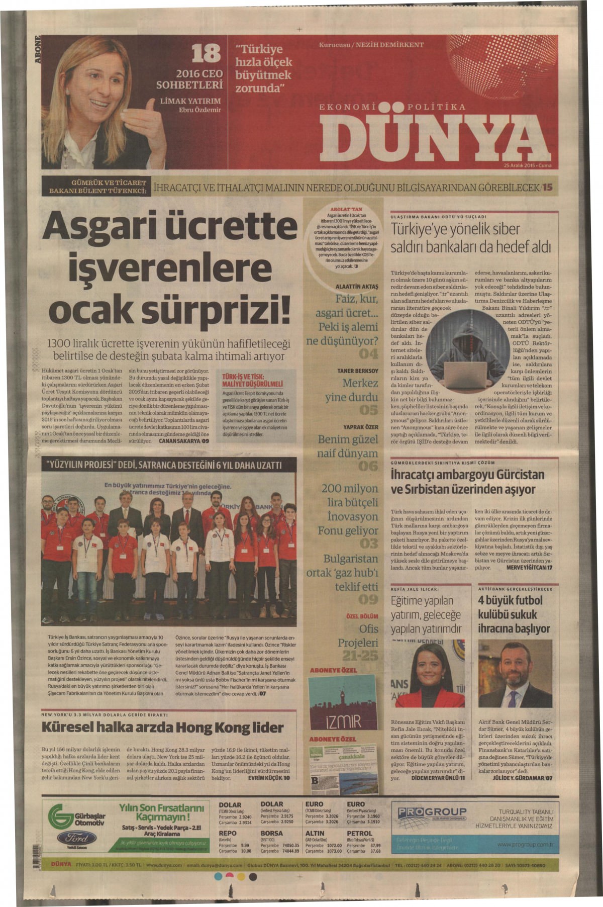 Gazeteler bugün ne yazdı? - 720