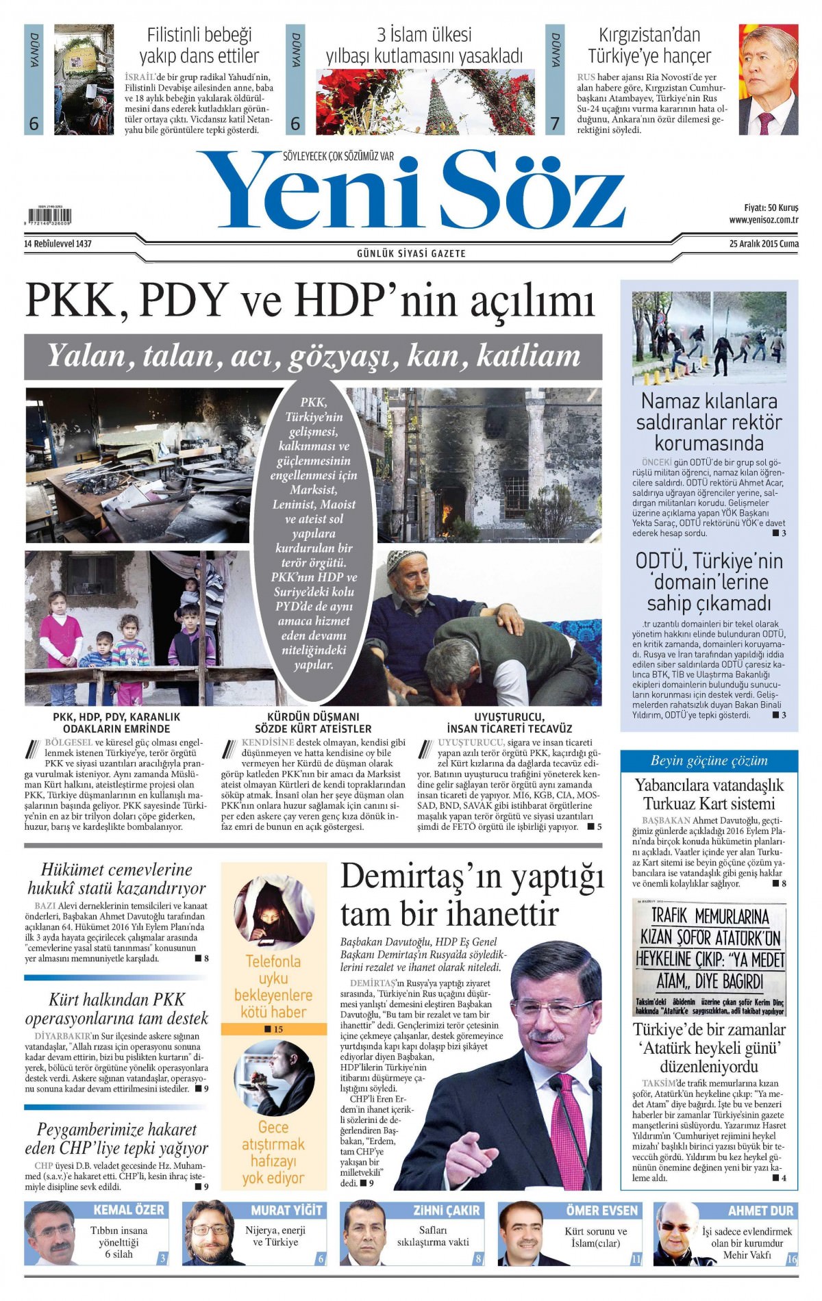 Gazeteler bugün ne yazdı? - 830