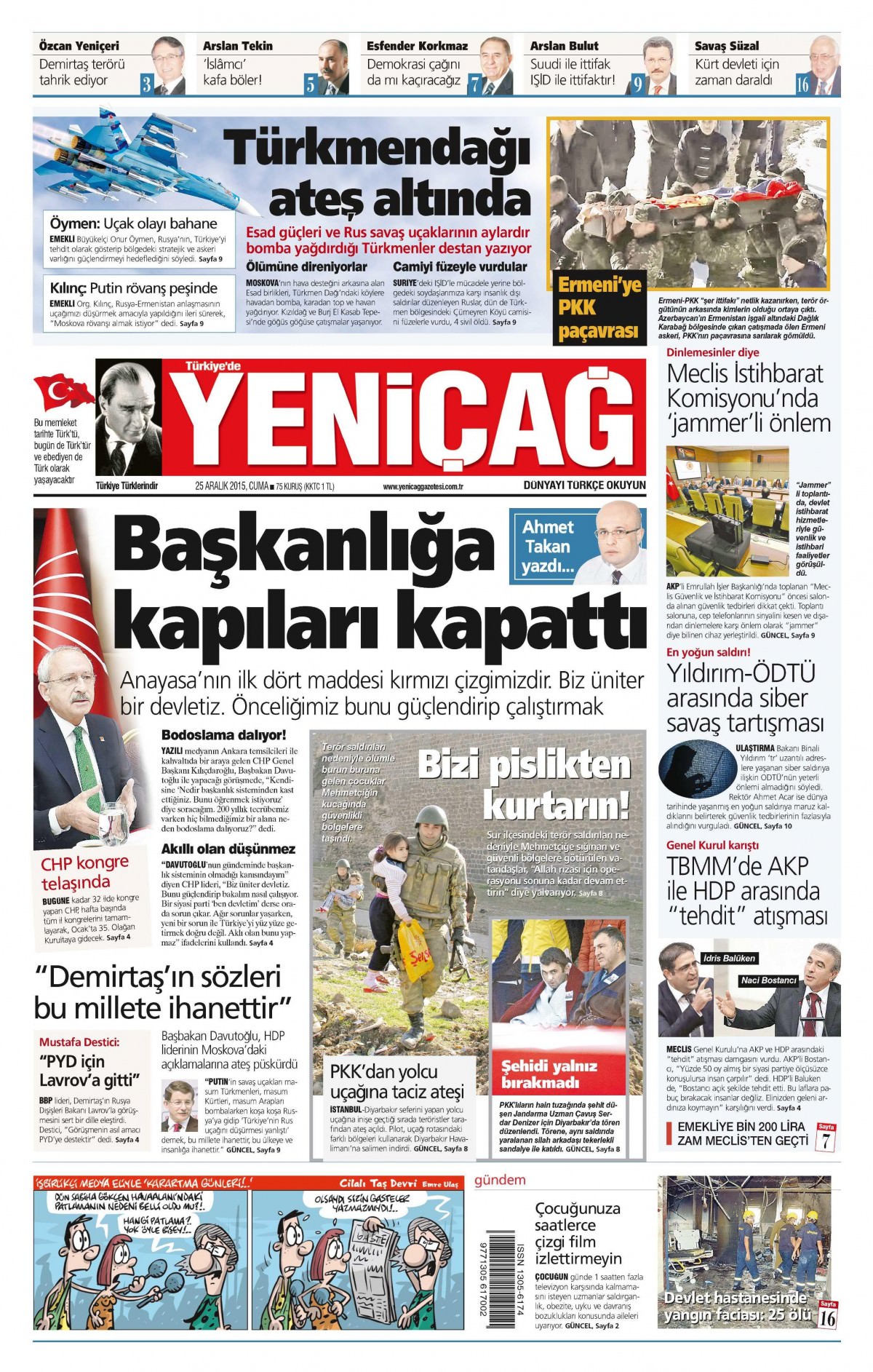 Gazeteler bugün ne yazdı? - 710