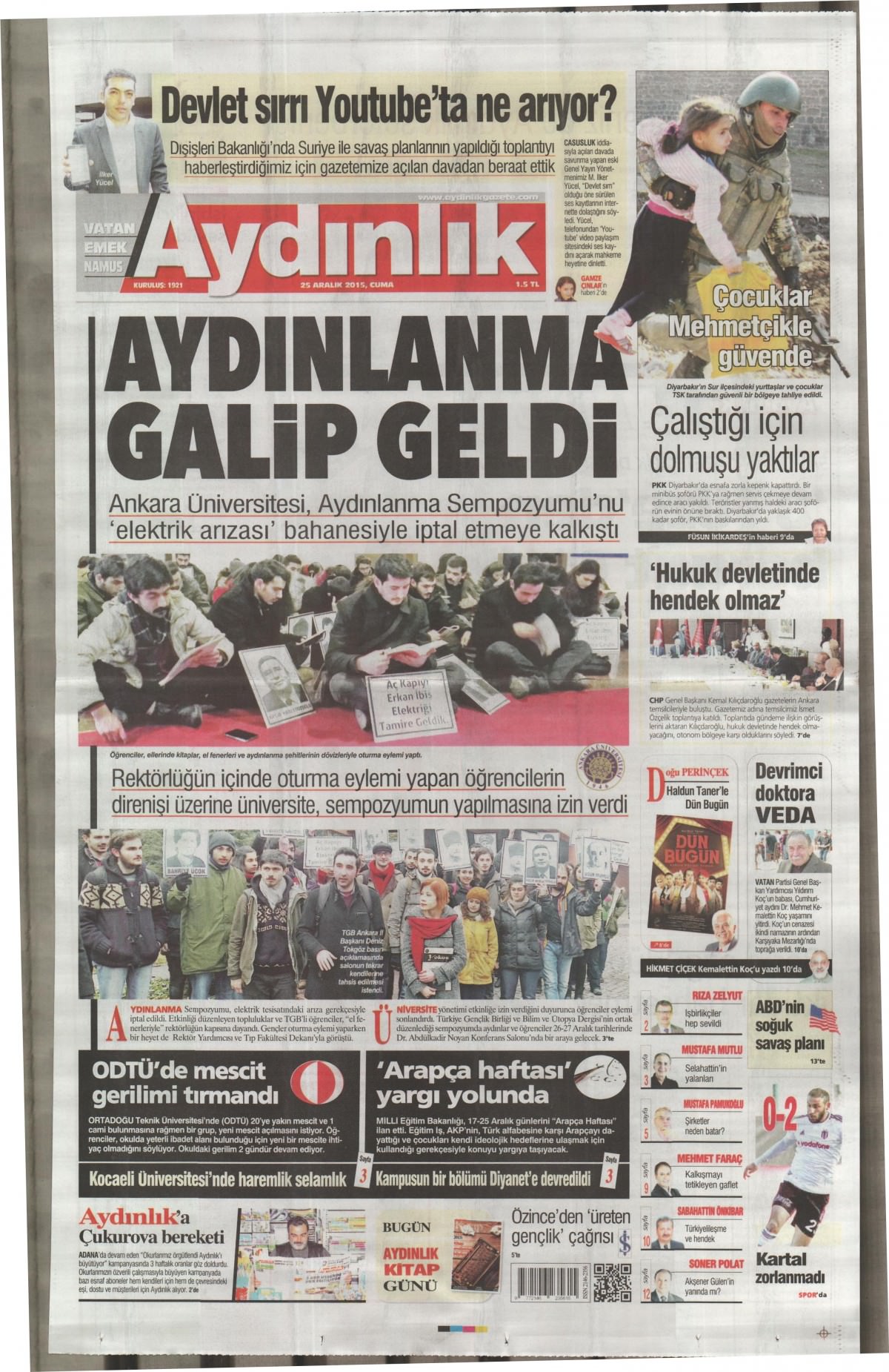 Gazeteler bugün ne yazdı? - 800