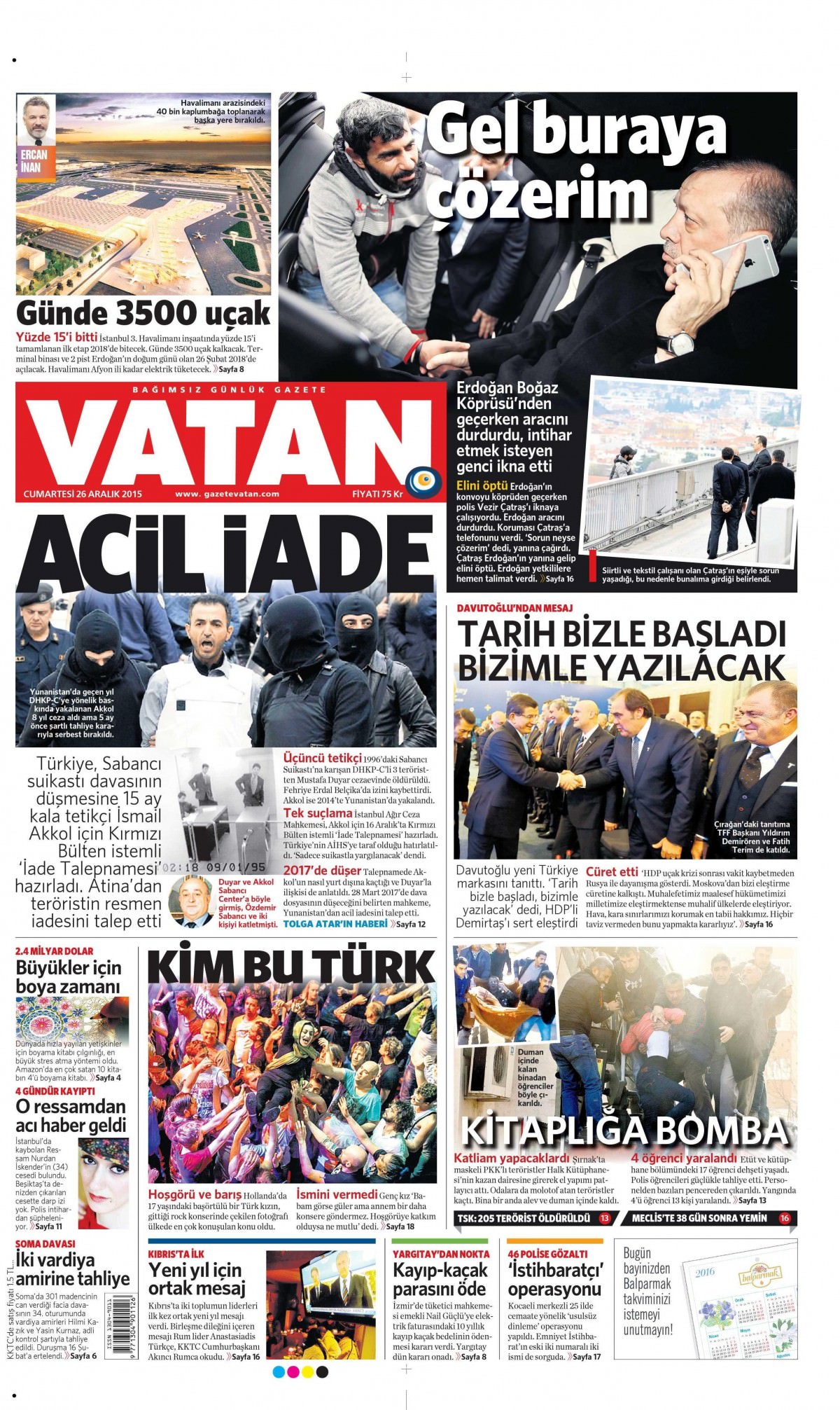 Gazeteler bugün ne yazdı? - 23