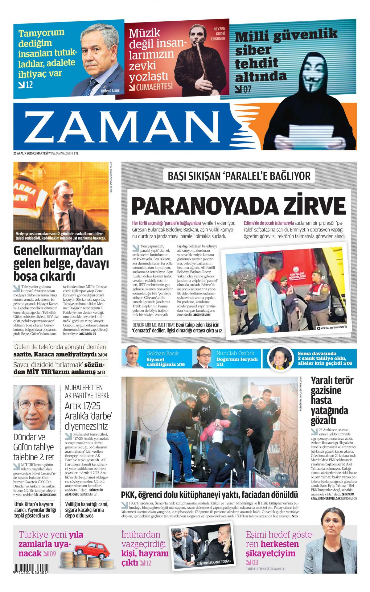 Gazeteler bugün ne yazdı? - 27