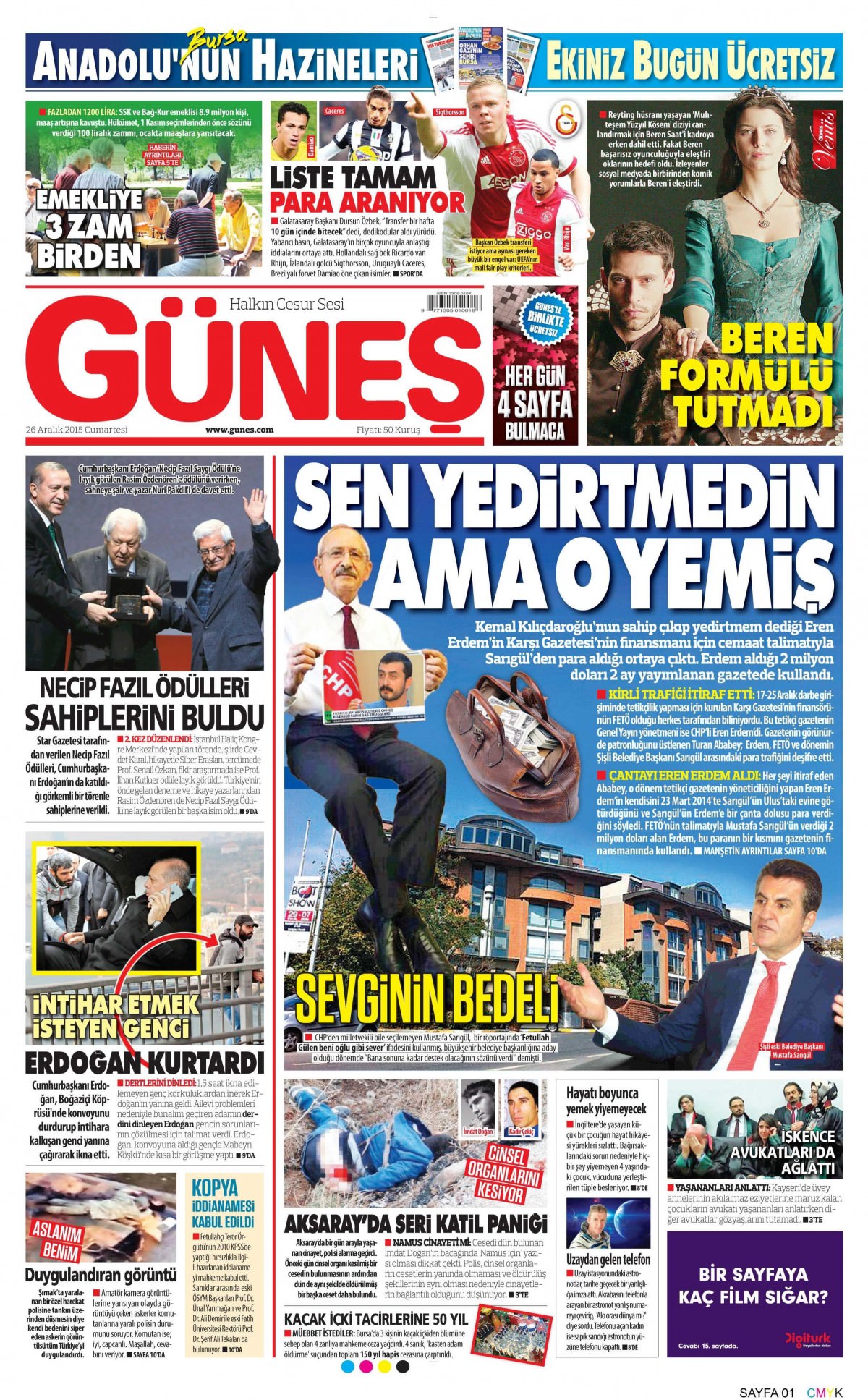 Gazeteler bugün ne yazdı? - 19