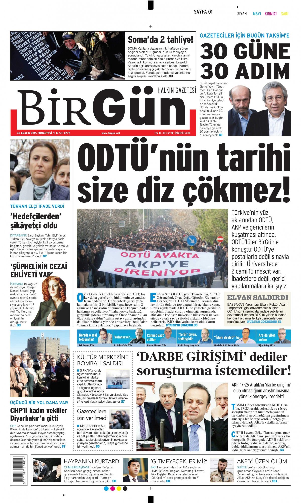 Gazeteler bugün ne yazdı? - 29