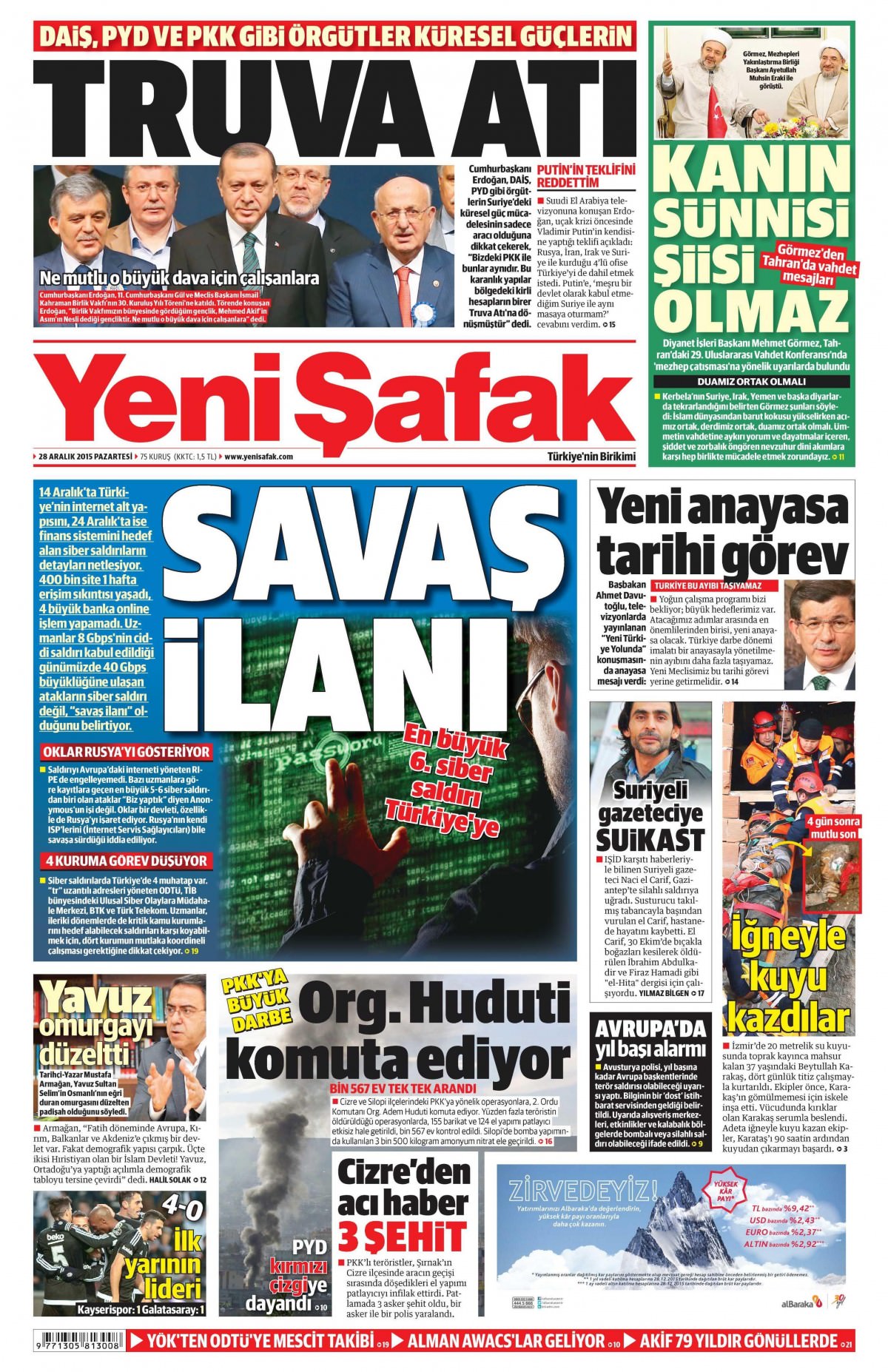 Gazeteler bugün ne yazdı? - 13