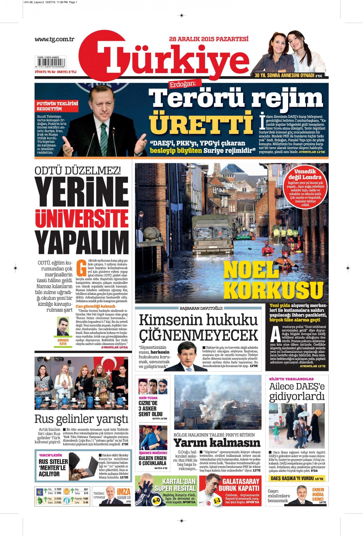 Gazeteler bugün ne yazdı? - 25