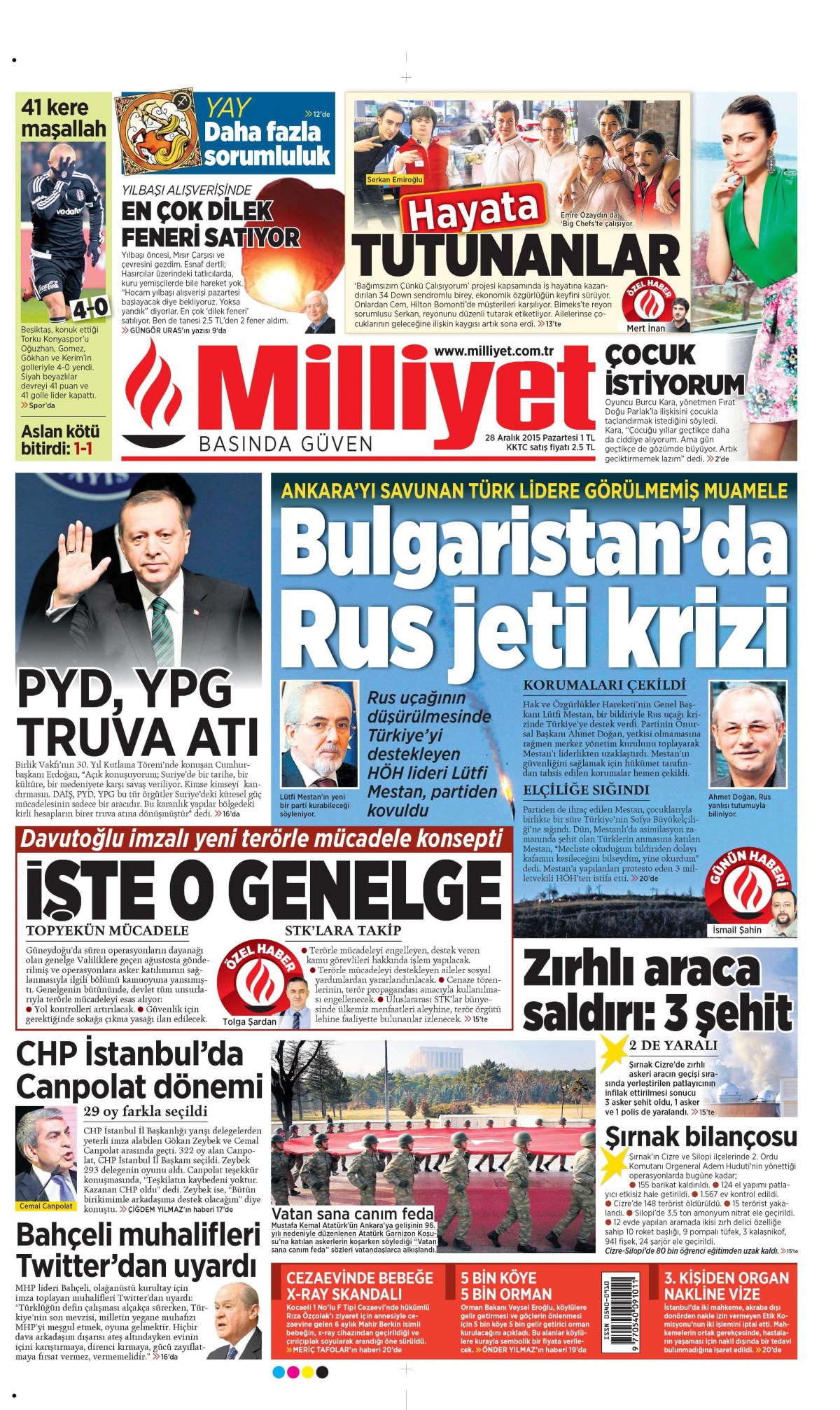 Gazeteler bugün ne yazdı? - 6