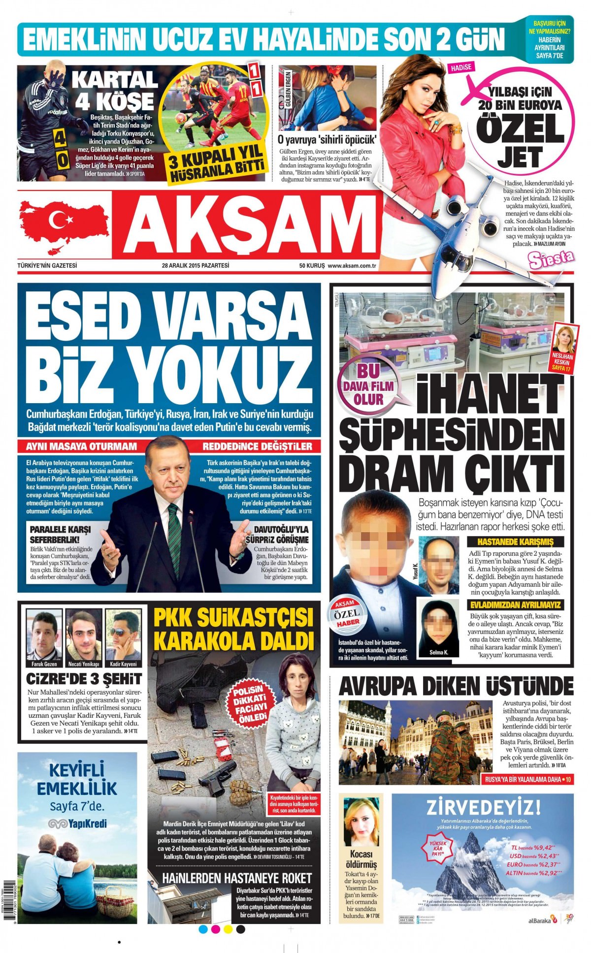 Gazeteler bugün ne yazdı? - 5