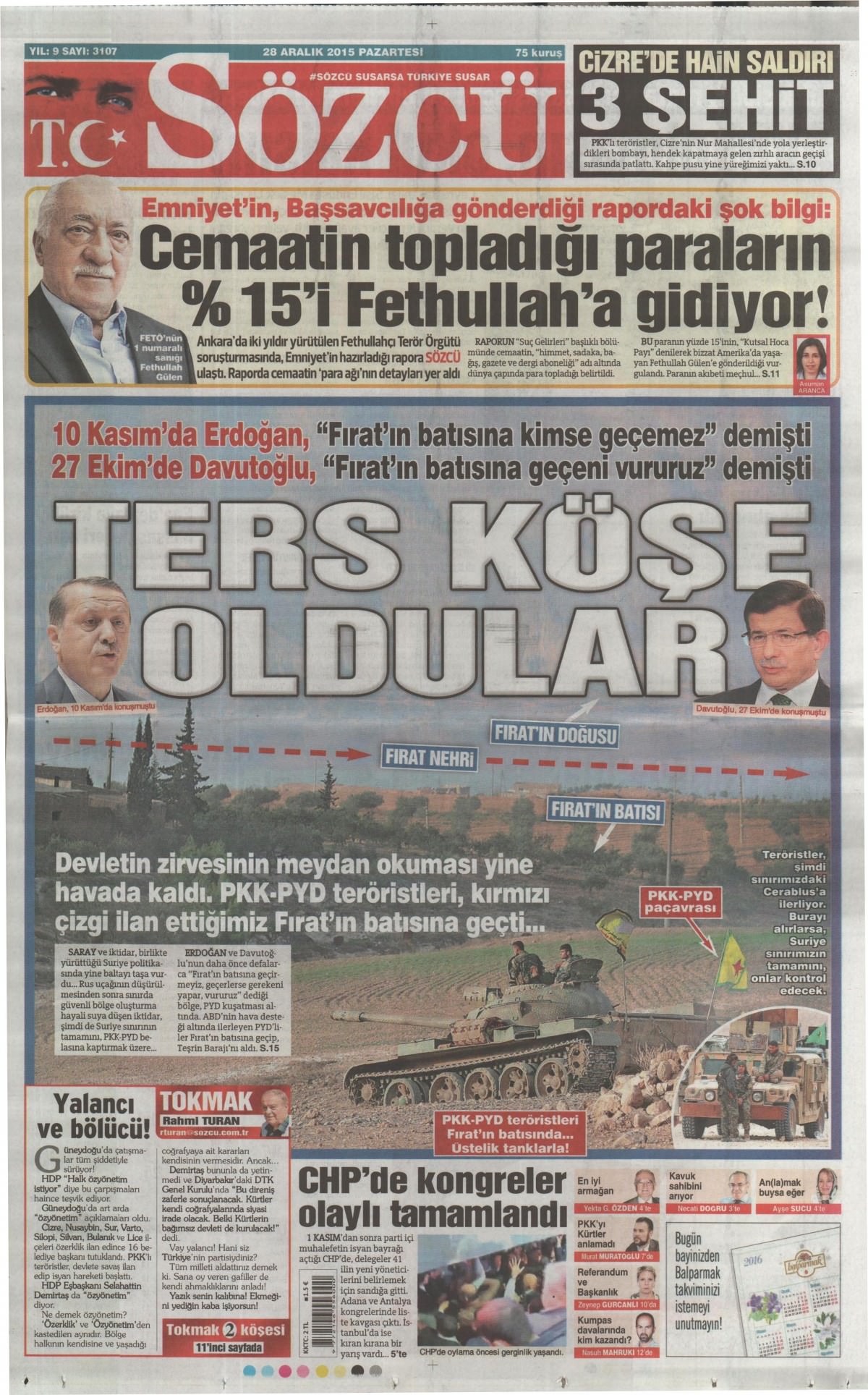 Gazeteler bugün ne yazdı? - 21