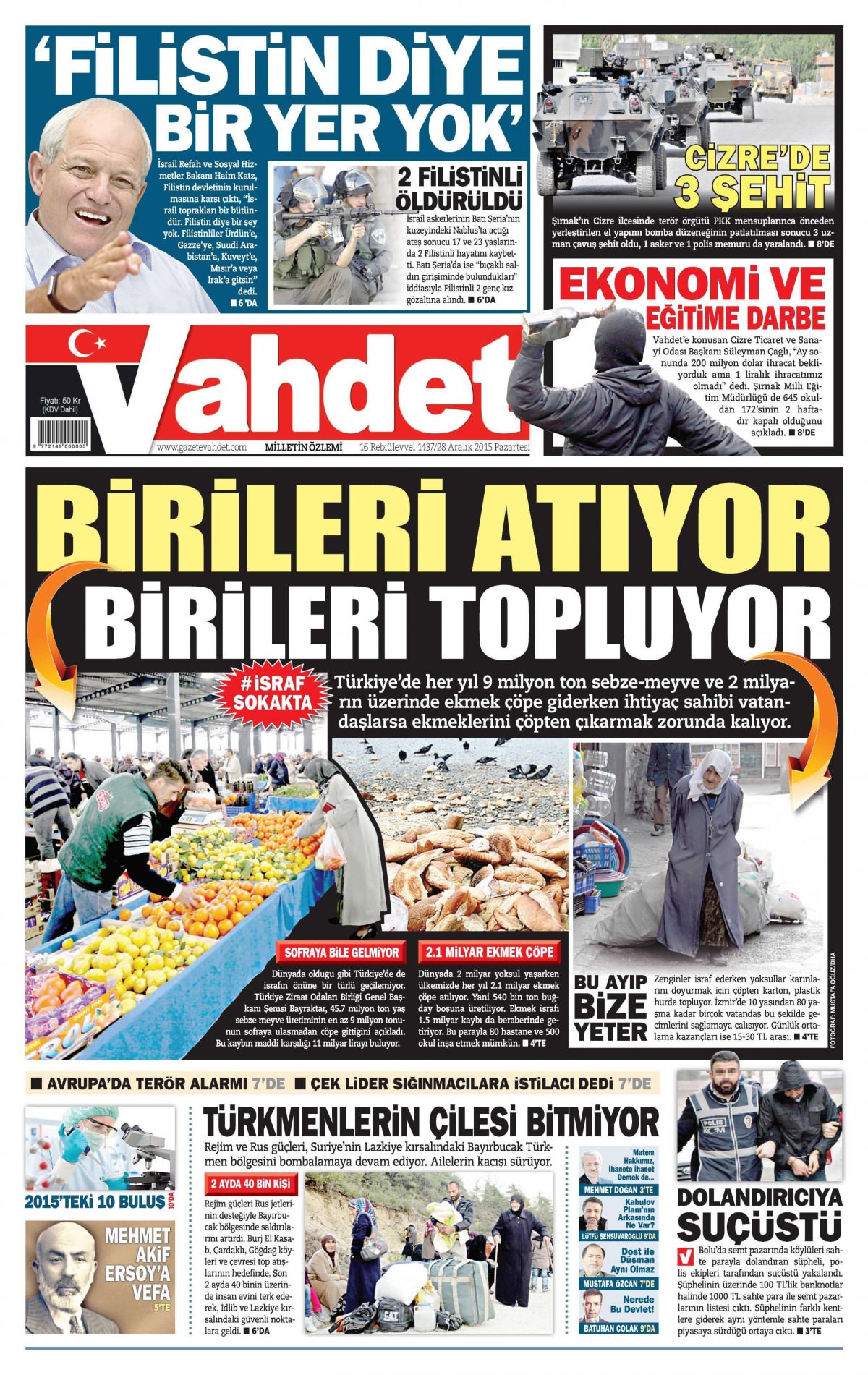 Gazeteler bugün ne yazdı? - 26