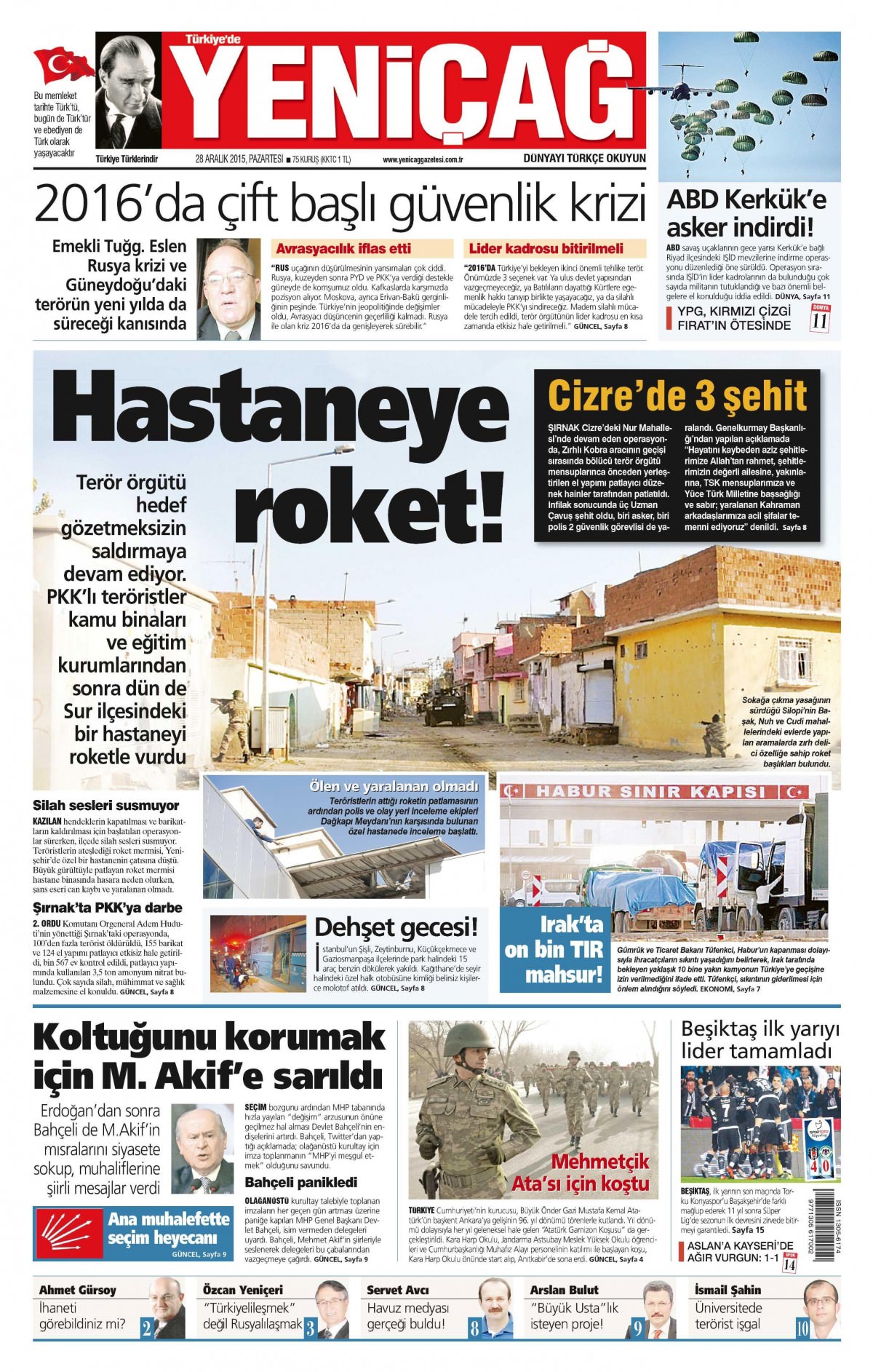 Gazeteler bugün ne yazdı? - 4