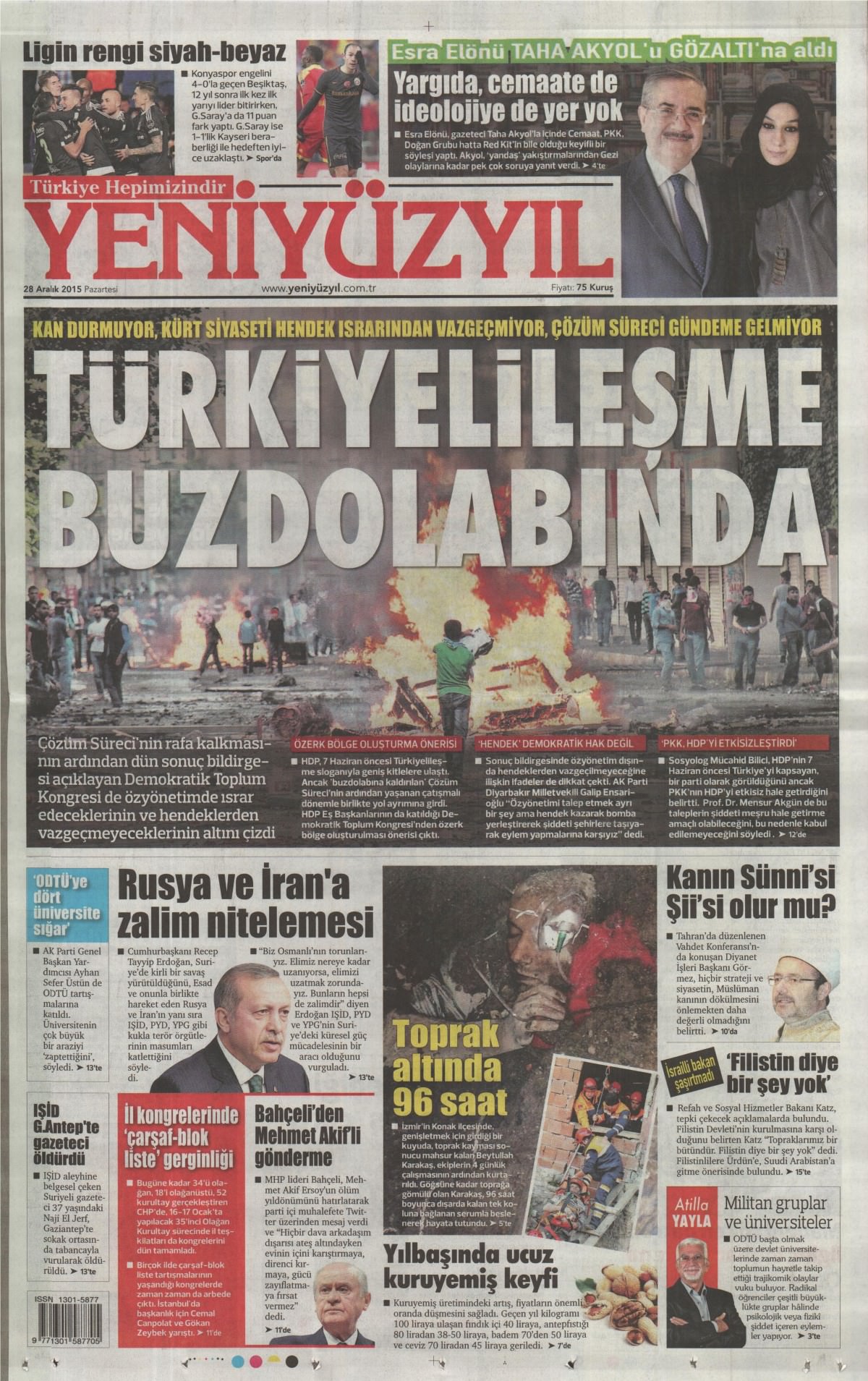 Gazeteler bugün ne yazdı? - 12