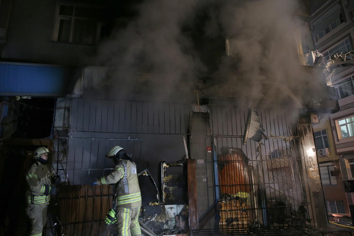 5 katlı binada yangın - 5