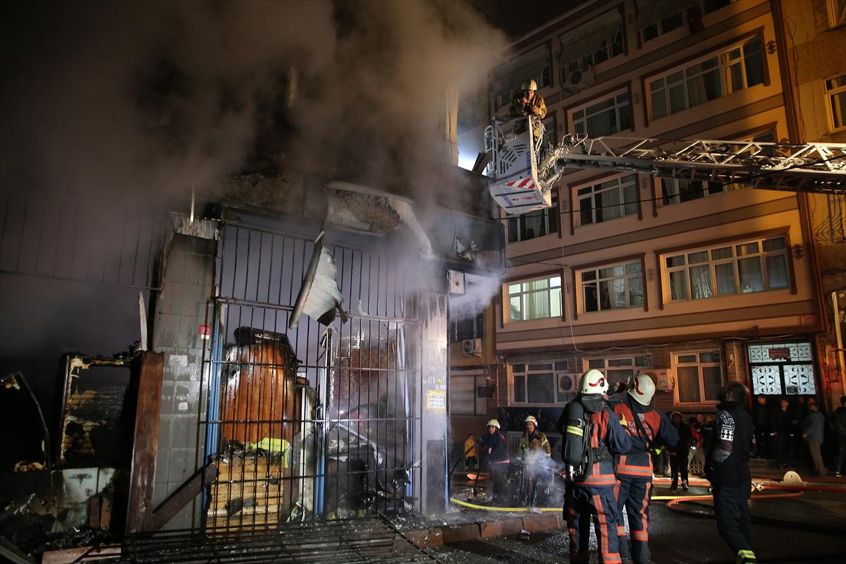 5 katlı binada yangın - 6