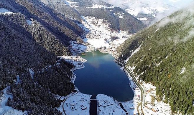 Uzungöl'ün kış güzelliği - 2