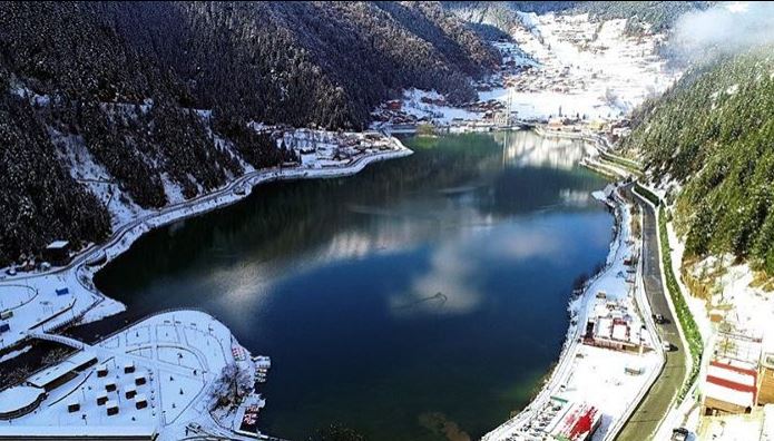 Uzungöl'ün kış güzelliği - 4