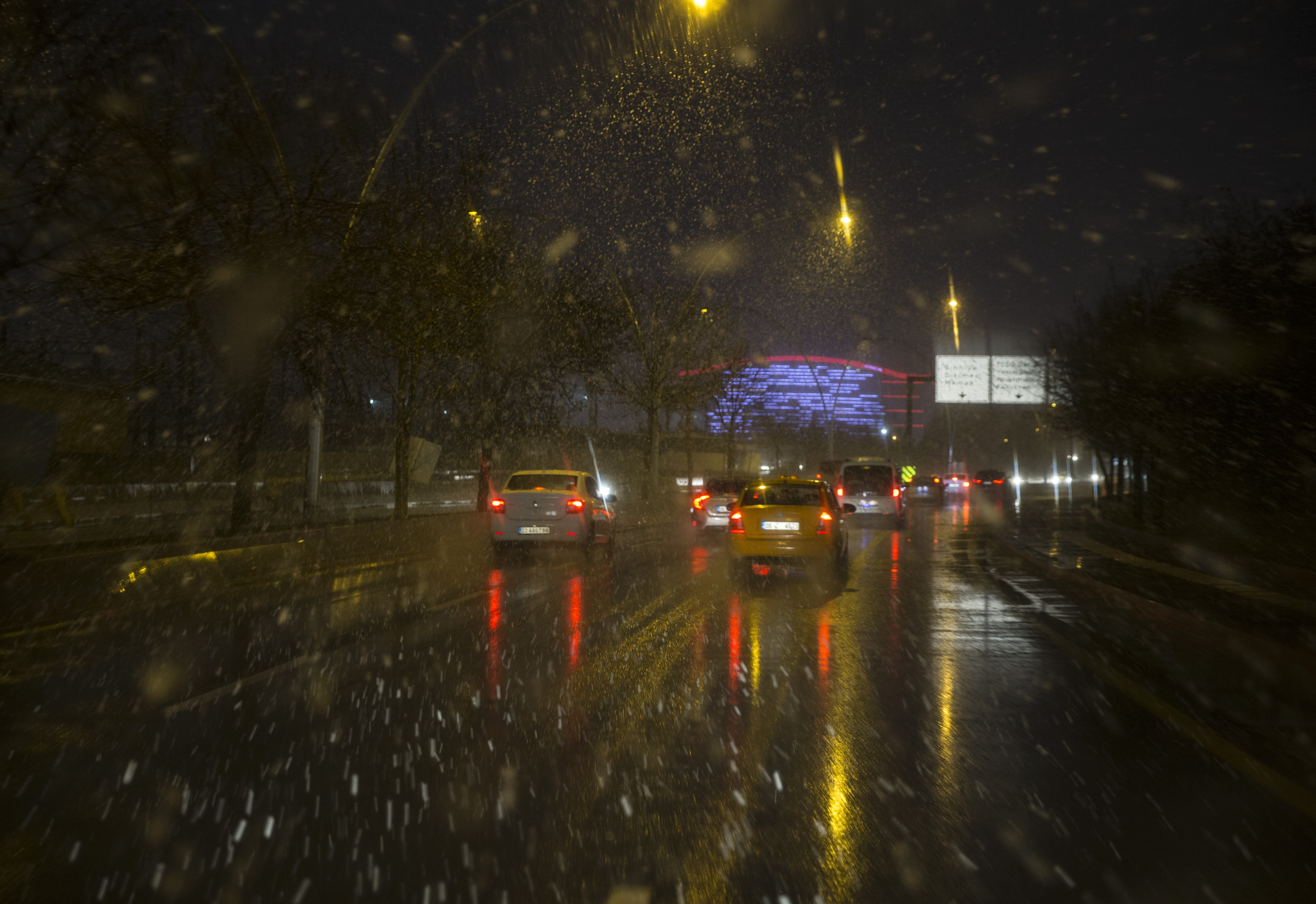 Ankara'da kar yağışı - 1