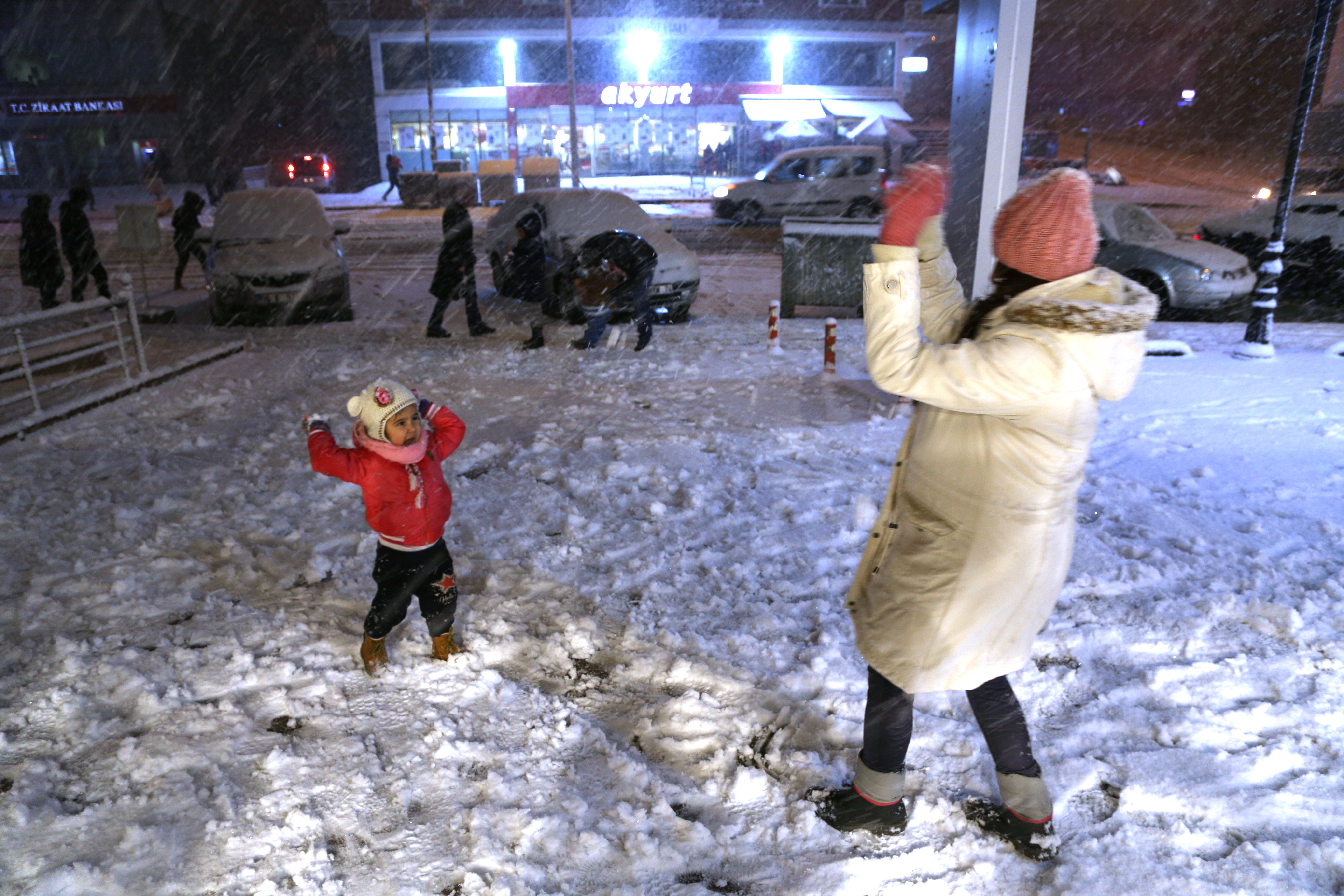 Ankara'da kar yağışı - 5