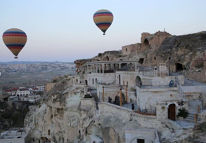 UNESCO Dünya Kültür Mirası Listesindeki Kapadokya'dan manzaralar - 2