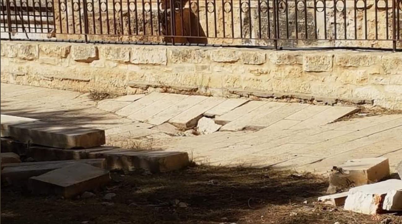 Mescid-i Aksa'da çökmeler oluyor - 2