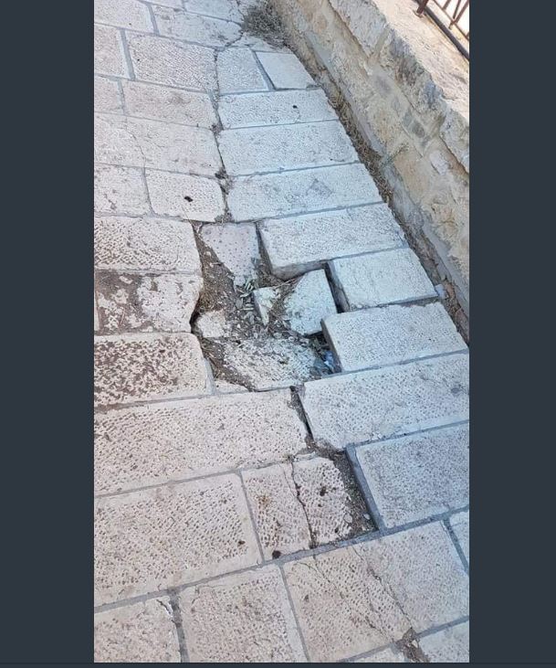 Mescid-i Aksa'da çökmeler oluyor - 3