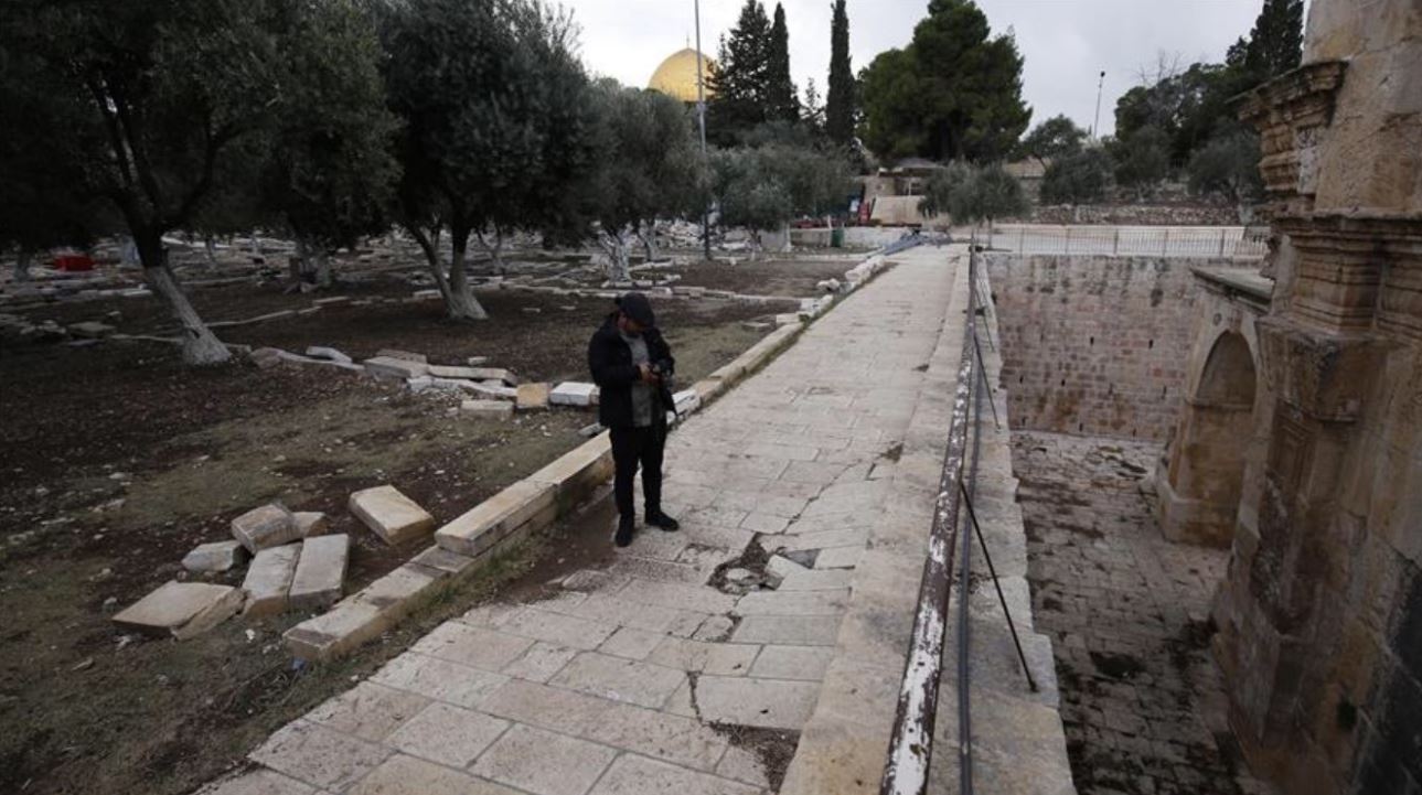 Mescid-i Aksa'da çökmeler oluyor - 7
