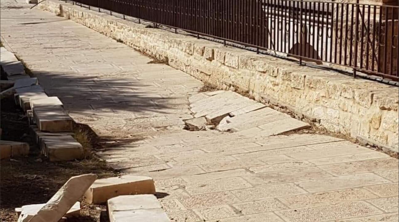 Mescid-i Aksa'da çökmeler oluyor - 6