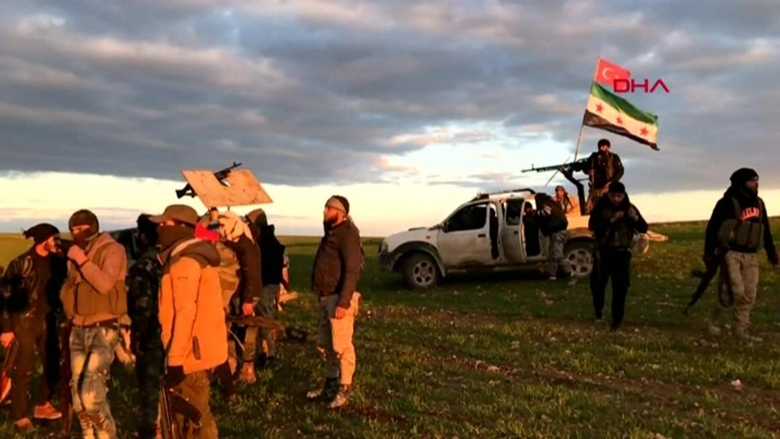 ÖSO güçleri Münbiç sınırına hareket etti - 14