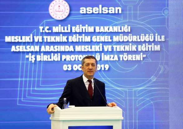 Milli Eğitim Bakanı Ziya Selçuk,' ASELSAN Mesleki ve Teknik liseler açılacak'dedi. - 4