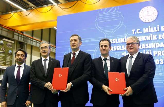 Milli Eğitim Bakanı Ziya Selçuk,' ASELSAN Mesleki ve Teknik liseler açılacak'dedi. - 11