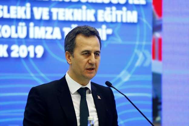 Milli Eğitim Bakanı Ziya Selçuk,' ASELSAN Mesleki ve Teknik liseler açılacak'dedi. - 14