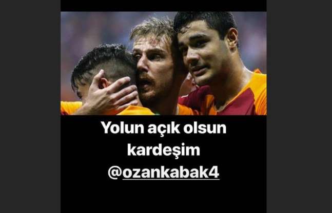 Galatasaraylı futbolcular Ozan Kabak'a böyle veda ettiler - 2