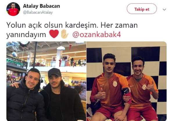 Galatasaraylı futbolcular Ozan Kabak'a böyle veda ettiler - 5