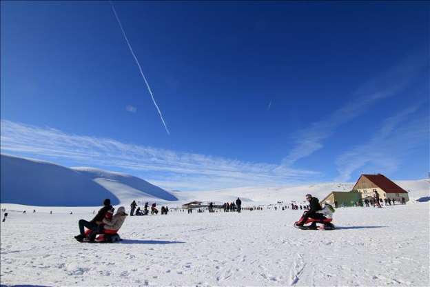 Yarıyıl tatilinde doğunun gözde kayak merkezi Hesarek - 6