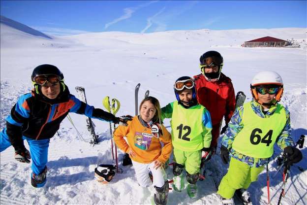 Yarıyıl tatilinde doğunun gözde kayak merkezi Hesarek - 17
