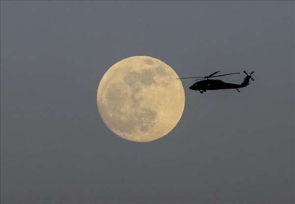 Dolunayda ortaya çıkan güzel manzaralar - 1