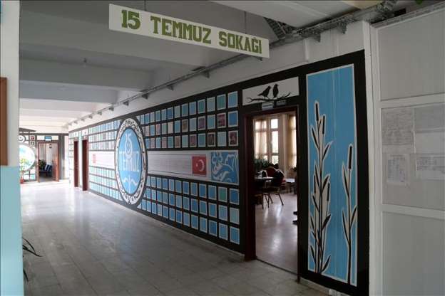 Denetimli serbestlik yükümlüsü mahkumlar okulları yeniliyor - 1