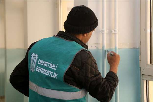 Denetimli serbestlik yükümlüsü mahkumlar okulları yeniliyor - 4