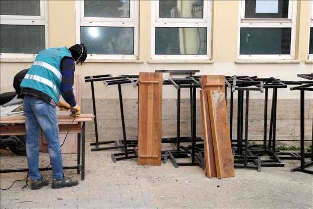 Denetimli serbestlik yükümlüsü mahkumlar okulları yeniliyor - 5