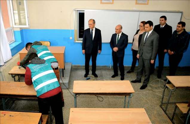 Denetimli serbestlik yükümlüsü mahkumlar okulları yeniliyor - 11