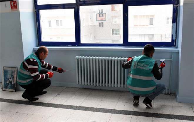 Denetimli serbestlik yükümlüsü mahkumlar okulları yeniliyor - 18