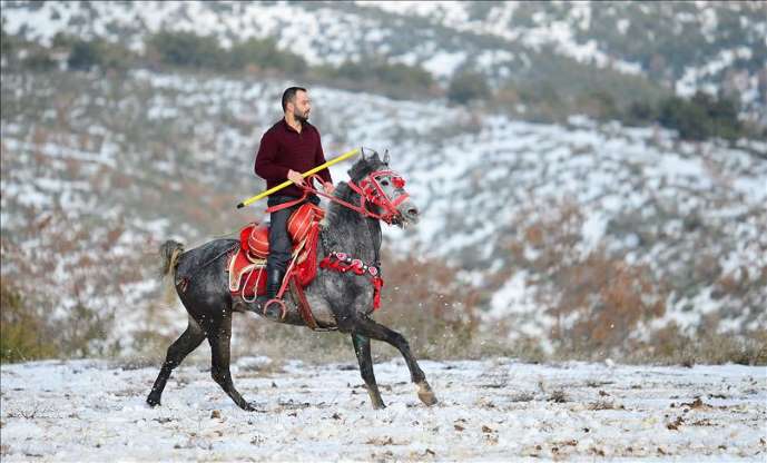 Kar Ciriti Uşaklıların kış eğlencesi oldu - 9