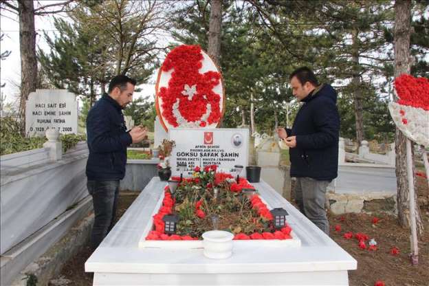 Afrin şehidinin vasiyetini babası yerine getirdi - 2