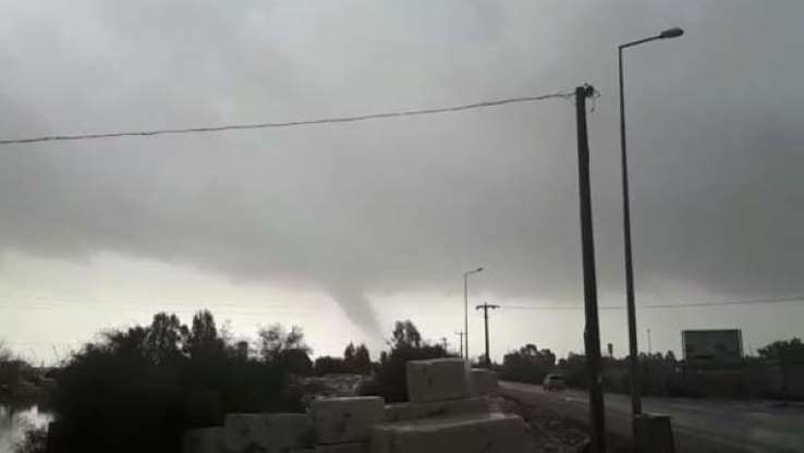 Antalyayı vuran dev hortum otobüsleri devirdi - 6