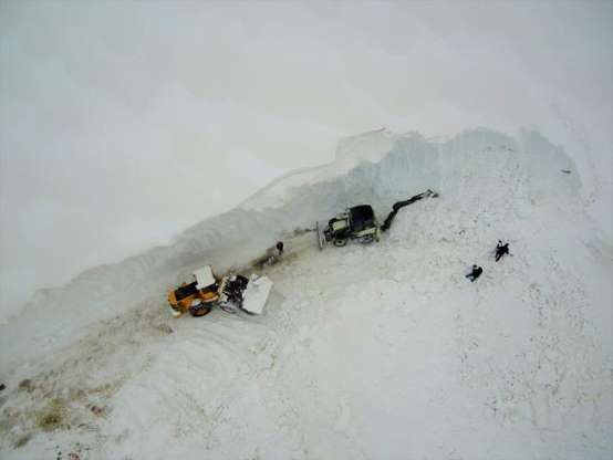 Doğu'da kar kalınlığı 10 metreyi buldu - 9