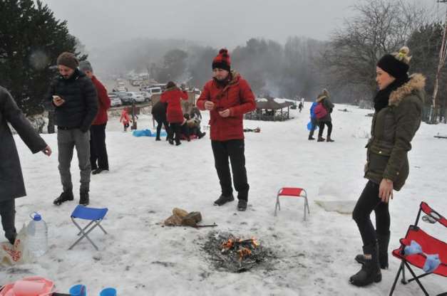 Uludağ'da 11 kilometre tatilci kuyruğu - 10