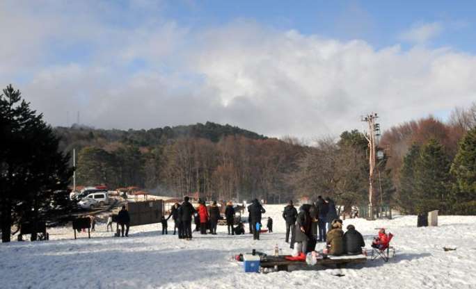 Uludağ'da 11 kilometre tatilci kuyruğu - 4